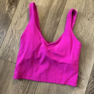 sonic pink align lulu tank